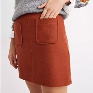 Madewell Museum Patch Pocket Mini Skirt - Size 8